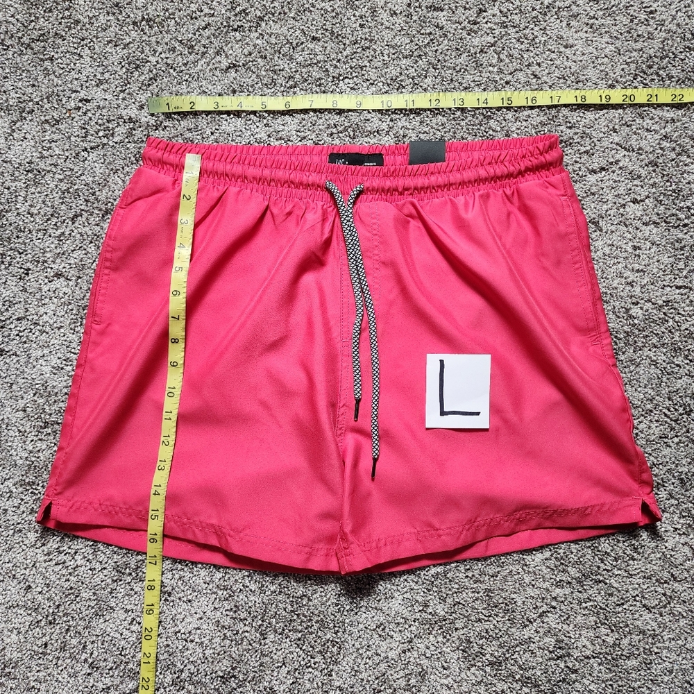 INC International Concepts Red Swim Trunks - Picture 9 of 16